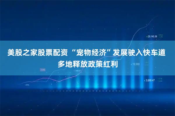 美股之家股票配资 “宠物经济”发展驶入快车道 多地释放政策红利